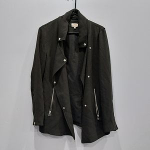 Aritzia Wilfred Black Open Button Mayet Jacket Small